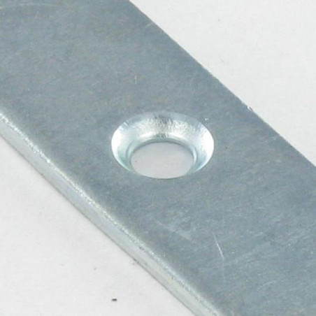 1 x Piastra ASSEMBLAGGIO 15X80 Zincate