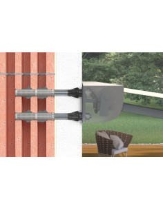 Montaggio a distanza THERMAX Fischer 12/110 M12 Acciaio... 2