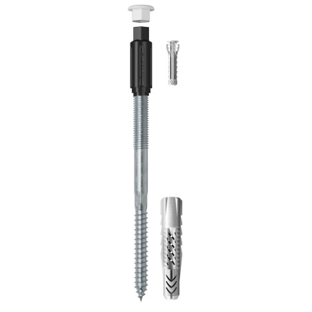 1 x Montaggio a distanza THERMAX Fischer 10/240 M10 Zincate