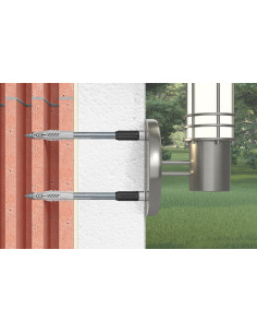 Montaggio a distanza THERMAX Fischer 10/240 M8 Zincate 2