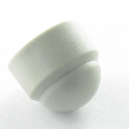 1 x Coprivite Per Testa Vite O Dado Testa Esagonale M12 Polietilene In Piano 18 RAL7038