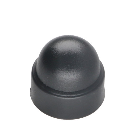 1 x Coprivite Per Testa Vite O Dado Testa Esagonale M10 Polietilene Ral7016 Grigio Antracite In Piano 17