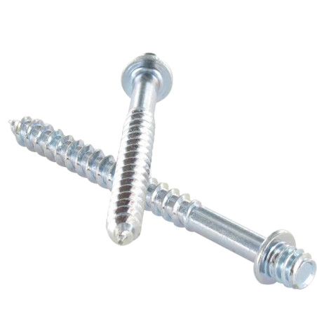 1 x ZAMPE con Viti Per Legno Zincate 7X70