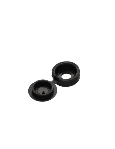 1 x Coprivite Rivetto Polietilene Nero
