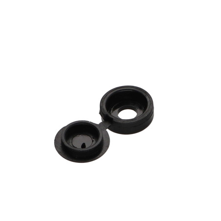 1 x Coprivite Rivetto Polietilene Nero