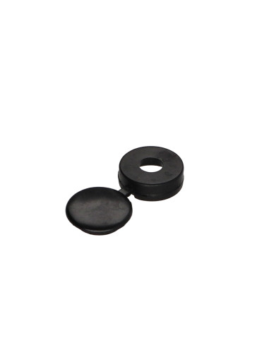1 x Coprivite Rivetto Polietilene Nero