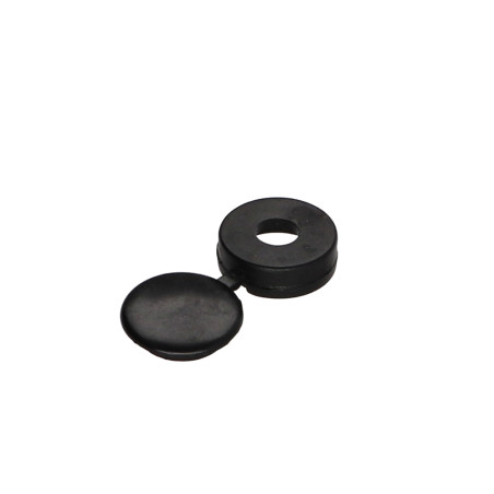 1 x Coprivite Rivetto Polietilene Nero