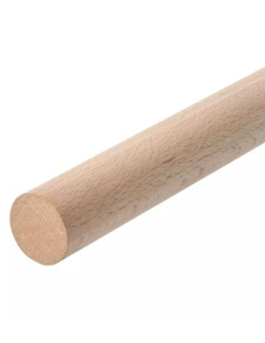 1 x Tassello di legno liscio Diametro 16...