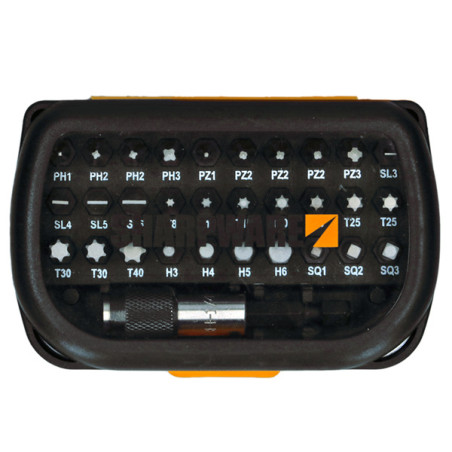 1 x Set 30 Punta Phillips Pozy TX Con Intaglio H + 1 Porta EM
