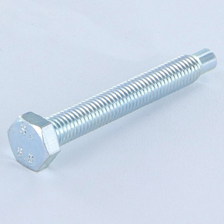 1 x Vite Per Metalli Testa Esagonale M5X38.5 Circa una tonnellata Tonnellata T lungo Zincate Classe 6.8