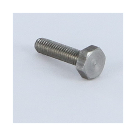 1 x Vite Per Metalli Testa Esagonale M3X16 Acciaio Grezzo microviti