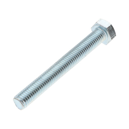 1 x Vite Per Metalli Testa Esagonale M8X90 Classe 6.8 Zincate
