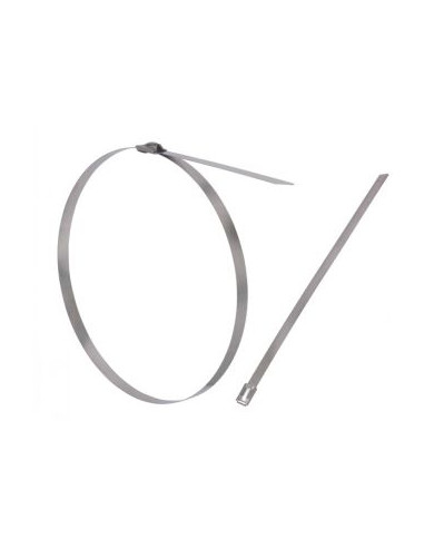 1 x Fascetta stringitubo extra piatto 4,6X370...
