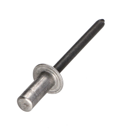 1 x Rivetto Sigillato STOP Barra Filettata Alluminio Acciaio Testa Piatta 4.8X8
