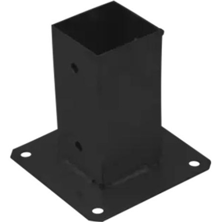 1 x Base de correio con imbullonare 90X90 Nero