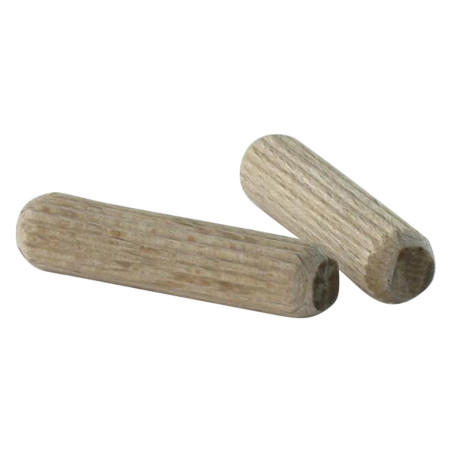 1 x Tornichetti Girevoli Legno STRIE 8X35 PRE-INCOLLATO