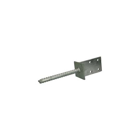 1 x Base de correio stile Testa 70X110X8 Elevata Resistenza Alla Corrosione Acciaio Zincato A Caldo