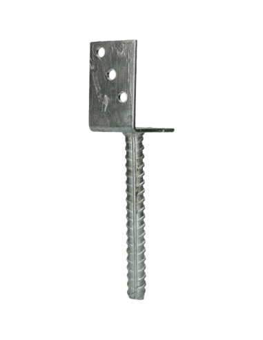 1 x Base de correio stile L 60X100X80 Zincate