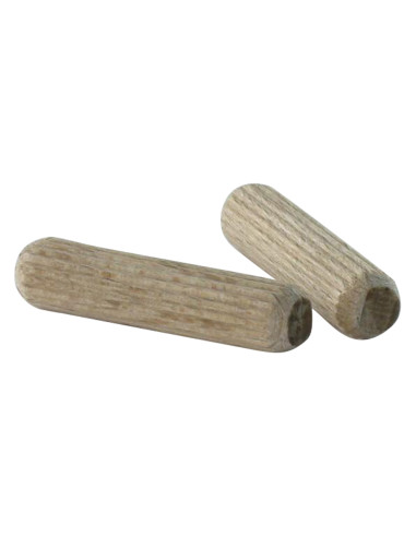 1 x Perno scanalato in legno 16X155