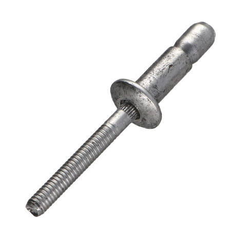 1 x Rivetto cieco, tutto in alluminio MEGAGRIP 6,6 x 14,1 Testa Piatta