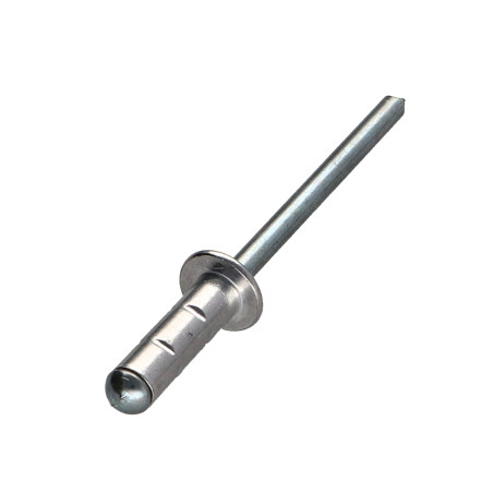 1 x Rivetti a strappo Alumínio Pino de aço 4X13 Testa PLA POLYGRIP Multi-Tensione