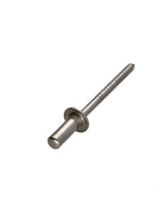 Rivetto GOMUST Testa tonda standard Tutto Acciaio Inox A2...