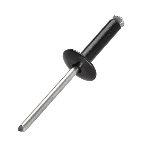 1 x Rivetto A Strappo Peel GOSTAR Barra Filettata Alluminio Acciaio 4.8X10 Nero