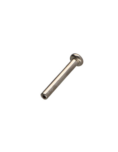 1 x Rivetto FORES Testa Piatta 3X21 Acciaio Nichel