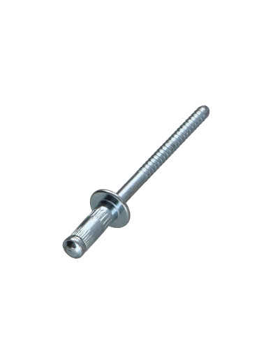1 x Rivetto Cieco GOMUST Acciaio Grezzo TRS 4X8