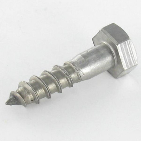 1 x Viti A Legno Acciaio Inox A2 10X140