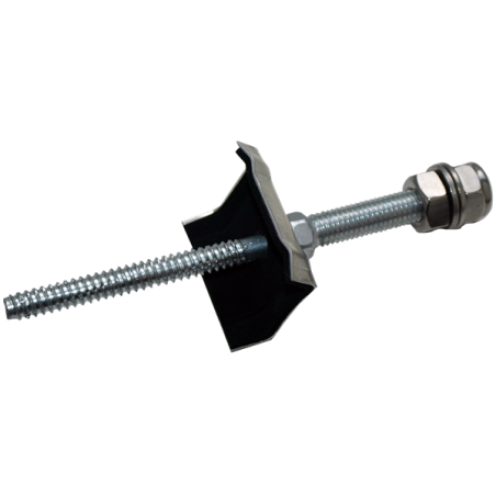 1 x Vite Cappellotto per pannello solare M10 Lunghezza Totale 175 Acciaio Inox A2