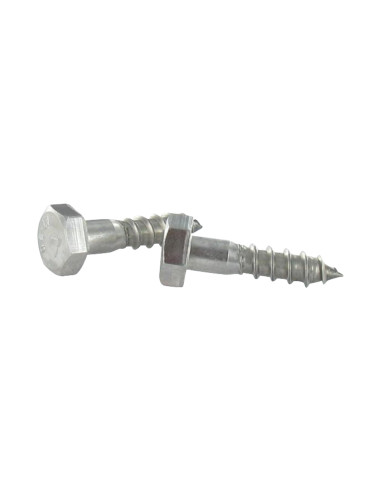 1 x Viti A Legno Acciaio Inox A2 12X120