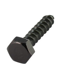 Viti A Legno 8X70 Acciaio Zincato Nero