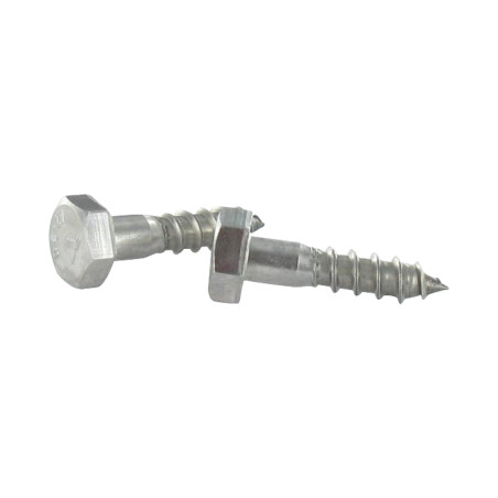 1 x Viti A Legno Acciaio Inox A2 6X70
