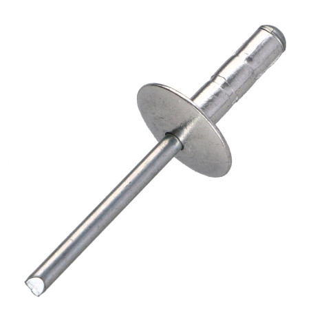 1 x Rivetti a strappo Multigrip Barra Filettata Alluminio Acciaio 4,8 x 17 Testa Extra Large