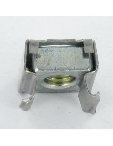 1 x Dado scanalato Acciaio Inox A2 M20 Passo 150