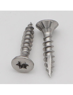 Viti per legno TEKOR Acciaio Inox A2 Testa Forata...