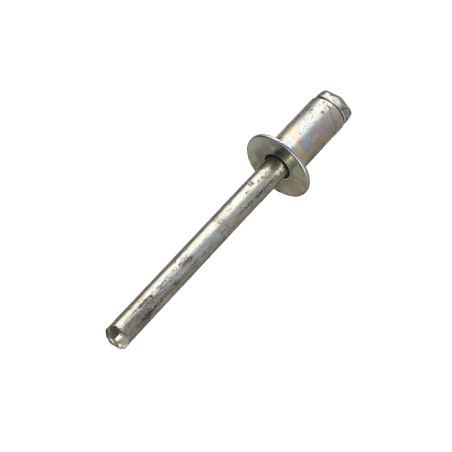 1 x Rivetto cieco interamente in acciaio 4X8 Testa Forata