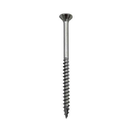 1 x Venduto In Rotoli 167 Viti per legno TEKOR Testa Forata Dentellato 4X35 Filettata Su 22 T20 Acciaio Inox A2
