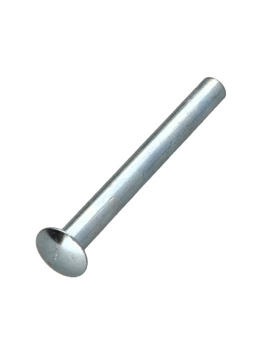 1 x Rivetto FORES Zincate Testa Bombata 4X8