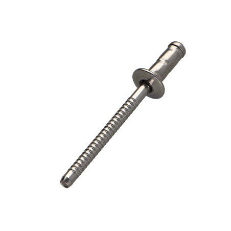 1 x Rivetti a strappo Multigrip Acciaio Inox 4X10 Spessore Di Serraggio 1.5 con 5 Testa Piatta