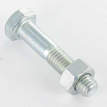 1 x Bullone (Venduto Con Dado) Testa Esagonale M12X70 Classe 8.8 Zincate