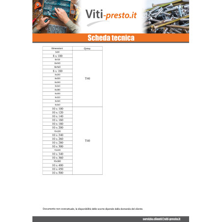 1 x Vite Per Legno E Truciolato Testa Cilindrica T25 5X70 Zincate
