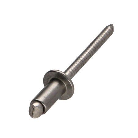 1 x Rivetto Cieco Tutto Acciaio Inox Testa tonda standard 3.2X14 Spessore Di Serraggio 9 con 11