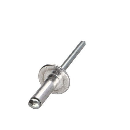 1 x Rivetti a strappo Alumínio Pino de aço 5X12 Testa EXTRA Large