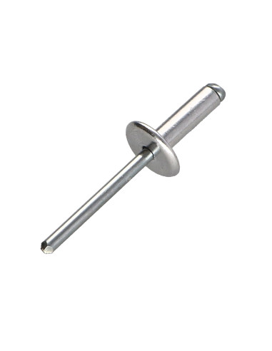 1 x Rivetti a strappo Alumínio Pino de aço 5X12...