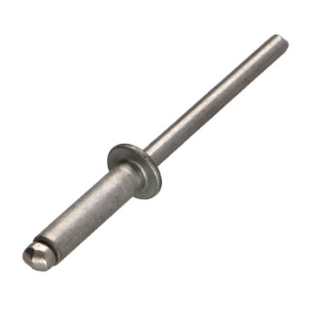 1 x Rivetto Acciaio Inox A2 3.2X10 Testa Piatta
