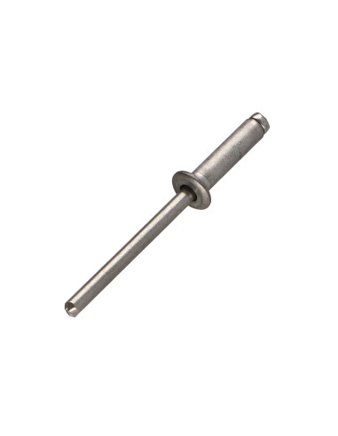 1 x Rivetto Acciaio Inox A2 3.2X10 Testa Piatta