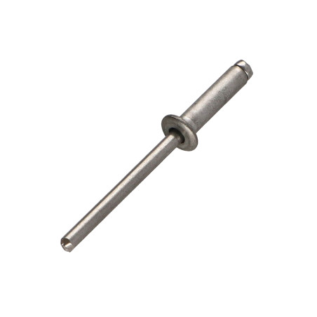 1 x Rivetto Acciaio Inox A2 3.2X10 Testa Piatta