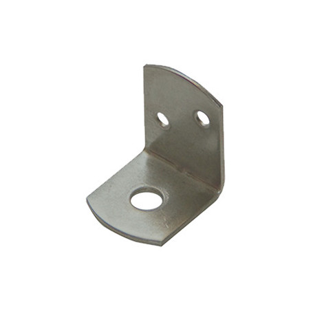 1 x Set di 4 staffe a L per pannelli intrecciati senza vite 35X30X40 con